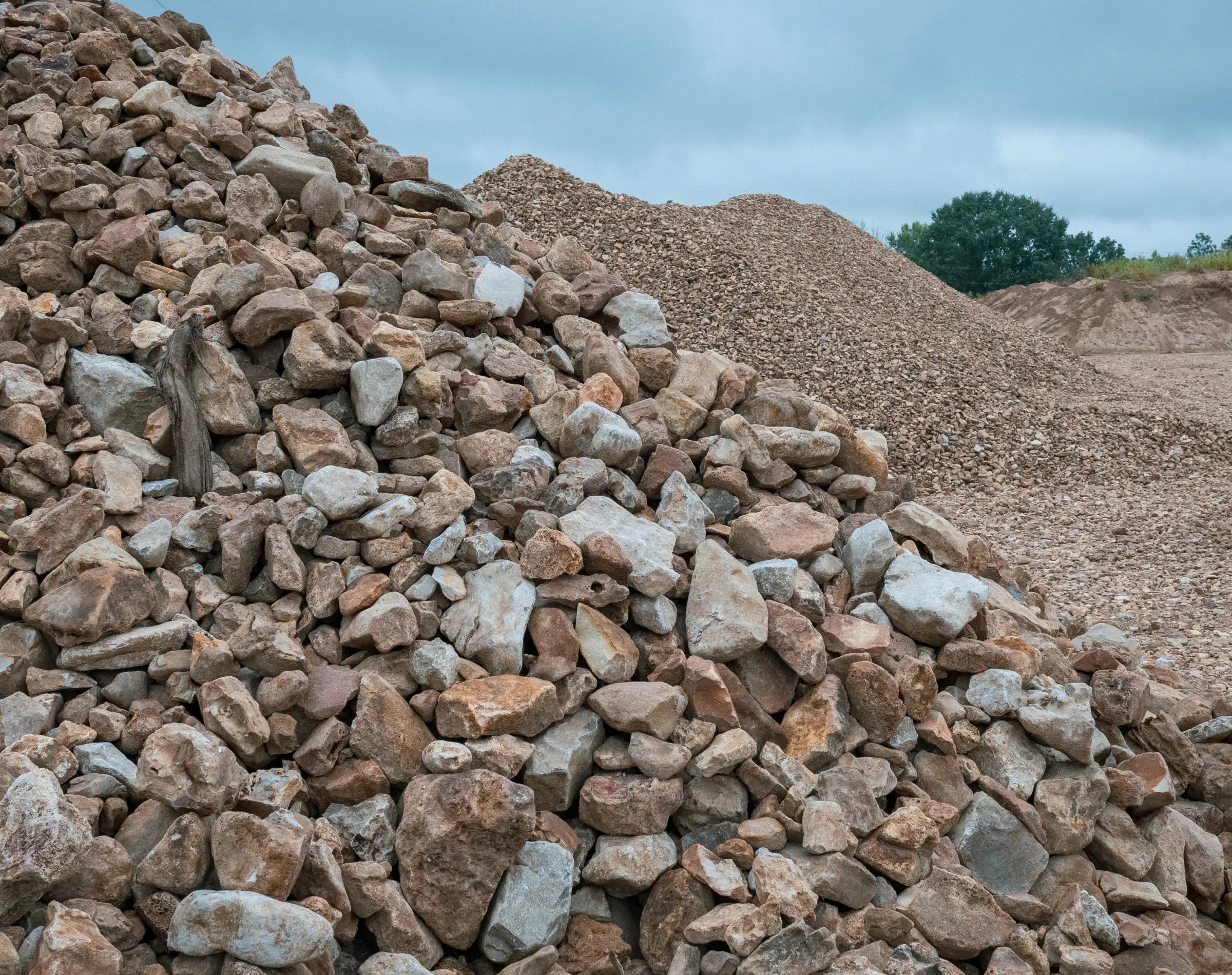 gravel screening yard