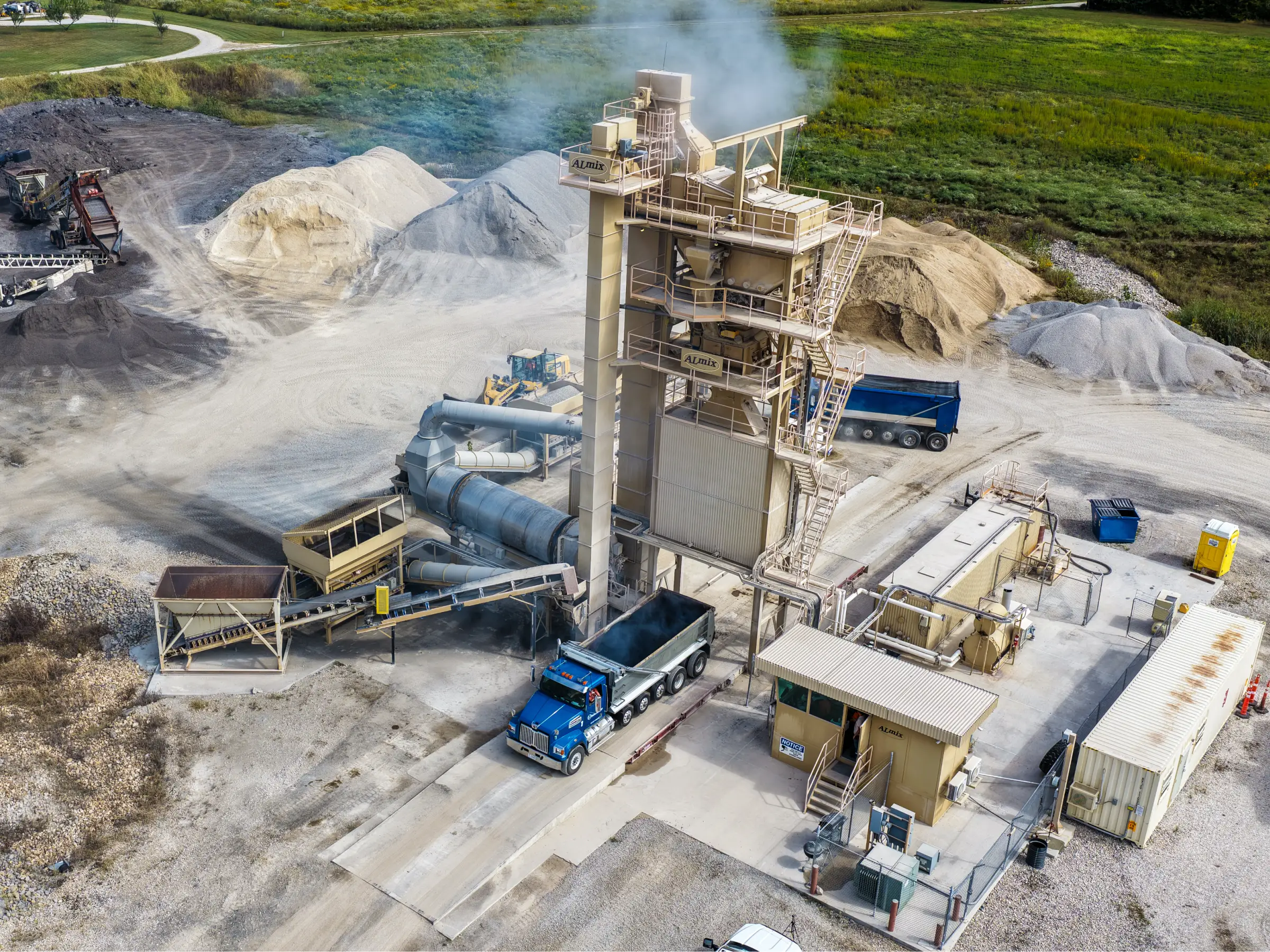 quarry asphalt plant
